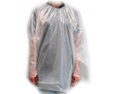 Kimono Poncho Polietileno 100% Branco 25 uni